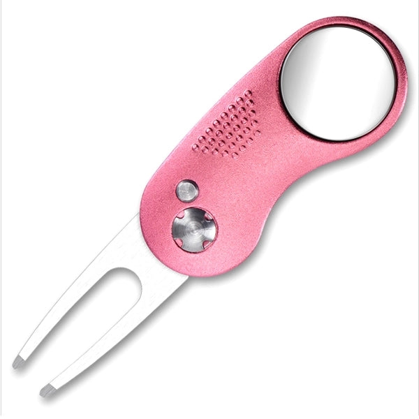 Metal Folding Golf Divot Repair Tool