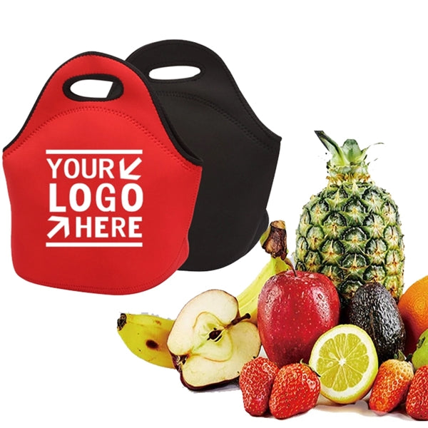3.5mm Neoprene Zippered Cooler Tote Insulated Lunch Bags