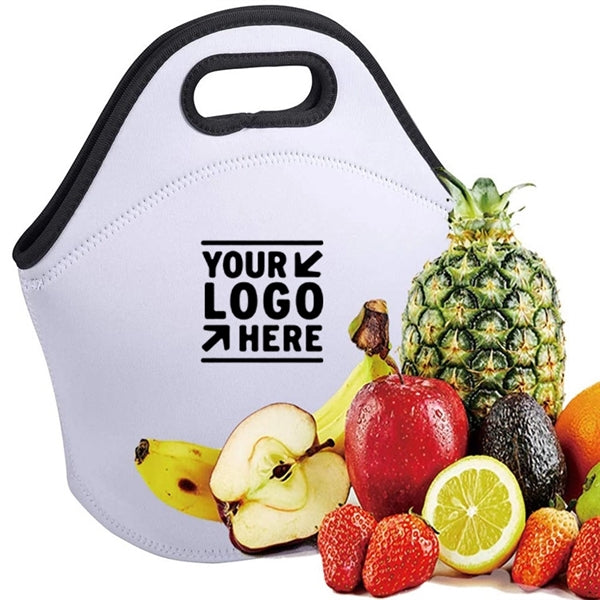 Neoprene Cooler Tote Insulated Lunch Bag WIth Zipper