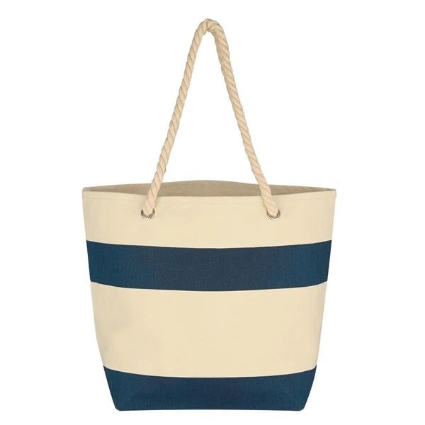 Cruising Tote Bag With Rope Handles