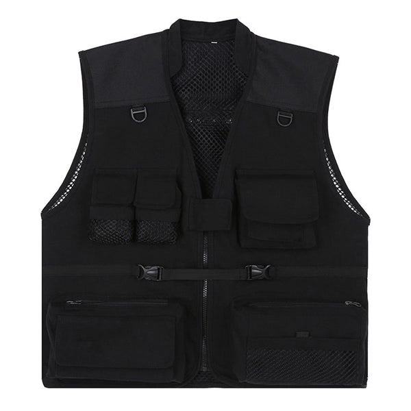 Unisex Photography Fishing Vest Multi-Pockets