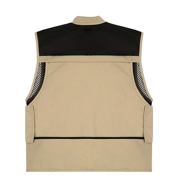 Unisex Photography Fishing Vest Multi-Pockets