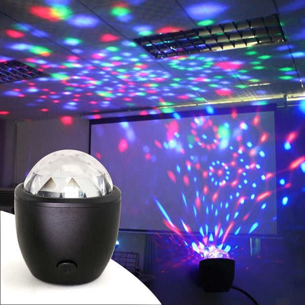 USB Voice-activated DJ LED Light, Party projector Light