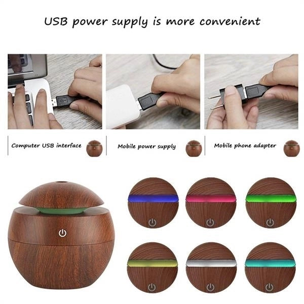 Cool Mist Humidifier Air Purifier