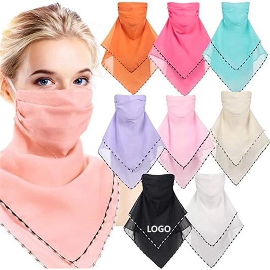 Chiffon Neck Bandana Scarf