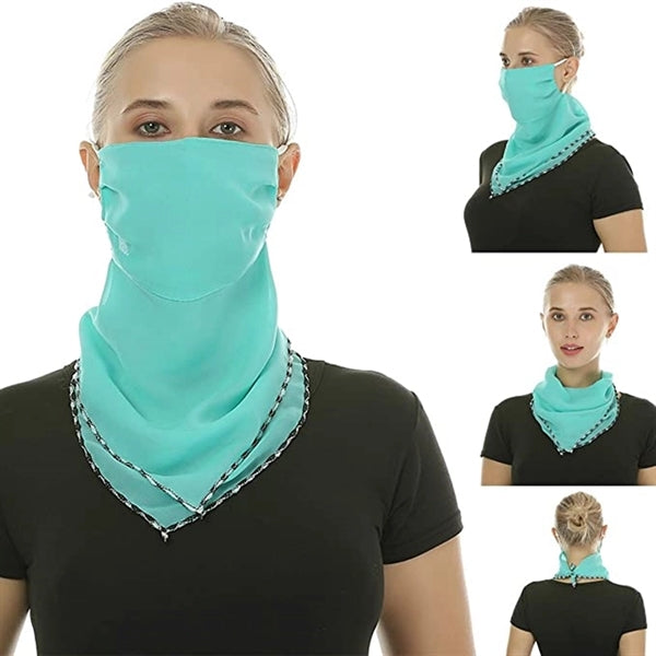 Chiffon Neck Bandana Scarf
