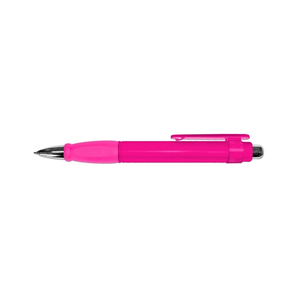 XL Jumbo Retractable Ball Point Pen with Rubber Grip