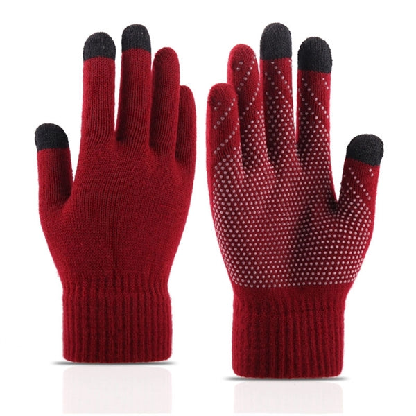Touch Screen Winter Knit Gloves
