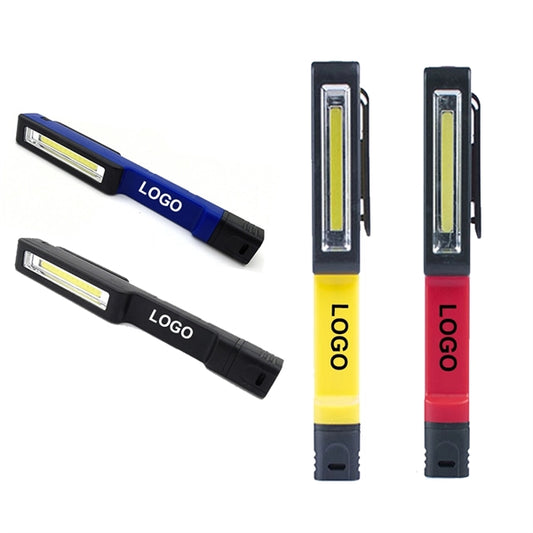 COB Inspection LED Pocket Work Light W/ Magnetic Clip