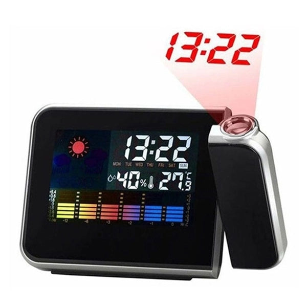 Desktop Projection Digital Clock Weather Station