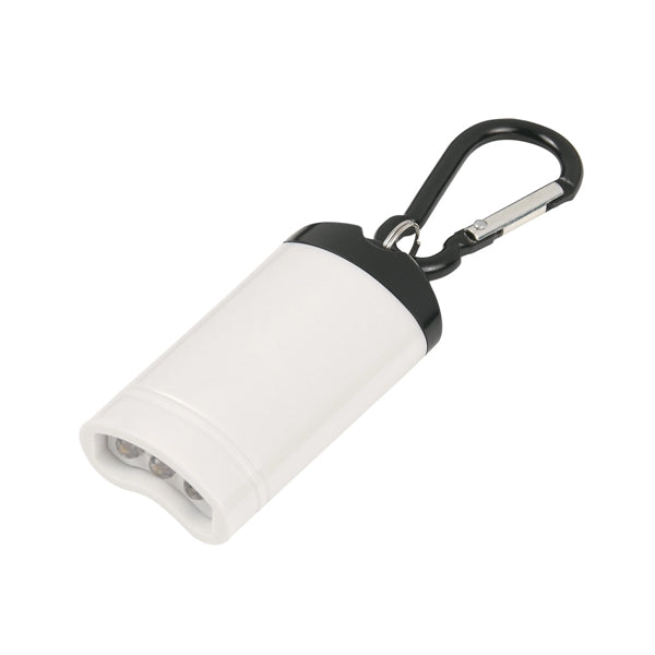 Easy-Releasing Carabined Flashlight