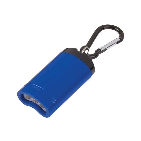 Easy-Releasing Carabined Flashlight