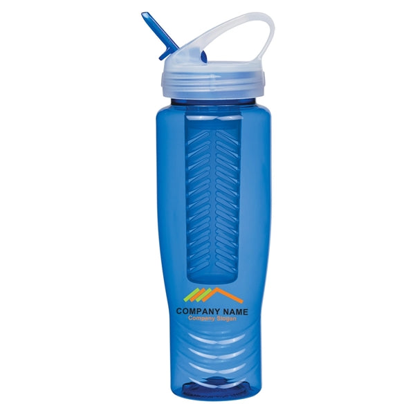 PET Sports Bottle with Infuser