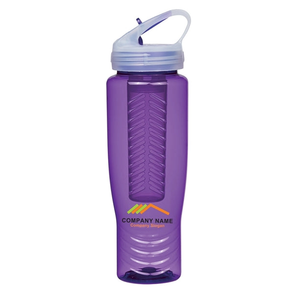 PET Sports Bottle with Infuser