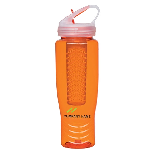 PET Sports Bottle with Infuser