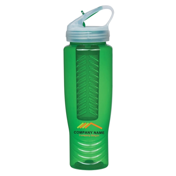 PET Sports Bottle with Infuser
