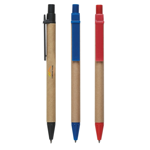 Notebook With Pen And Sticky Flags