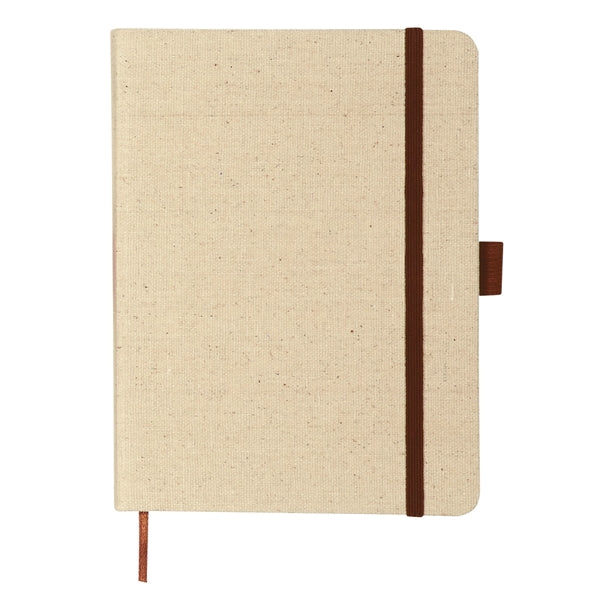 Elegant Jotter Pad with Unique Strap Closure