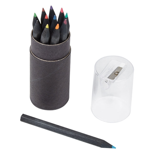 Colored Pencils with Sharpener