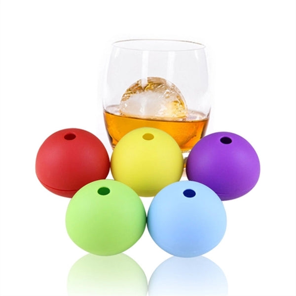 Silicone Ball Shaped Ice Cube Mold