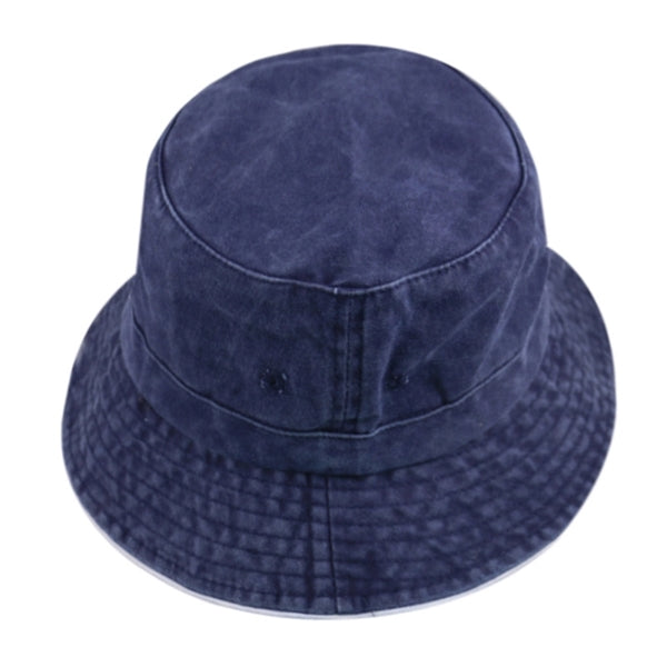 Unisex Cotton Washed Packable Bucket Hat