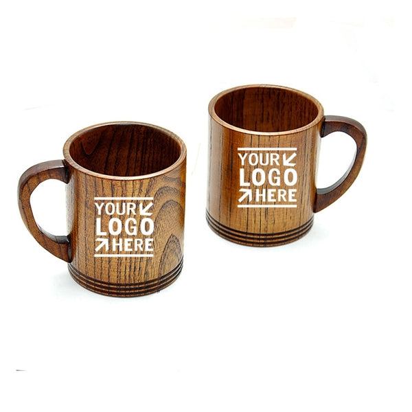 9 OZ Jujube Wood Tea Beer Coffee Mug