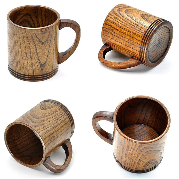9 OZ Jujube Wood Tea Beer Coffee Mug