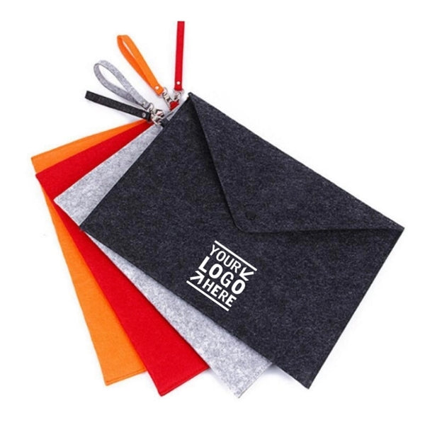 Felt Envelope Folder Document Holder