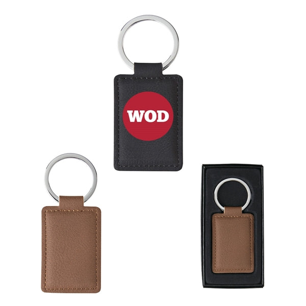 Leathered Key Tag