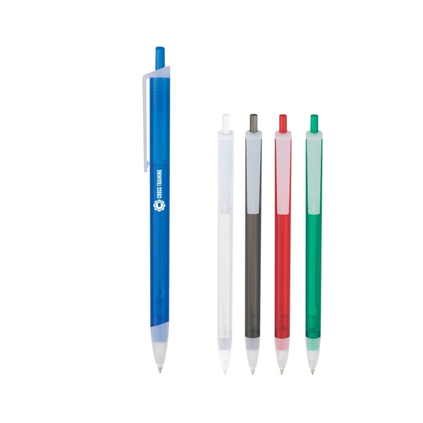 Slender See-Through Plunging Pen