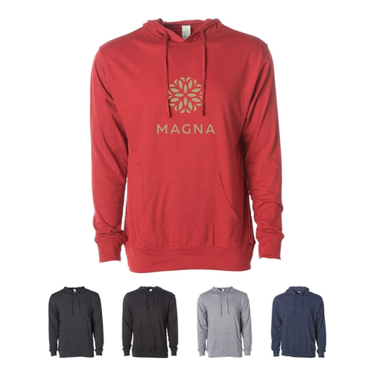 Lightweight Jersey Pullover with Hood for Men