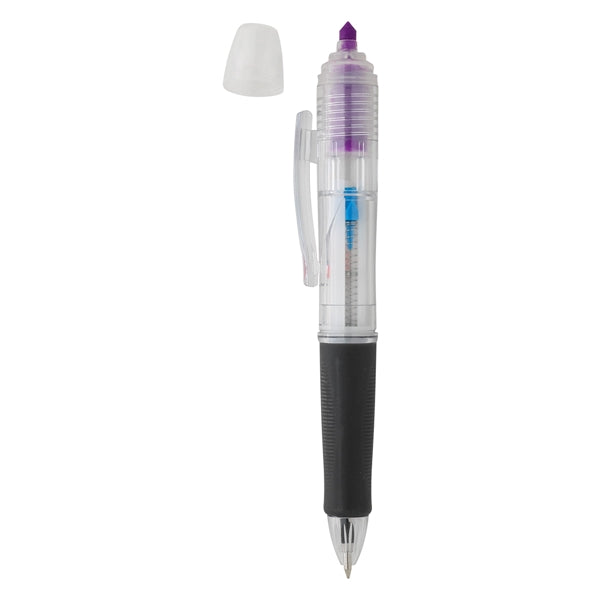 Multicolored Highlighter + Pen Kit