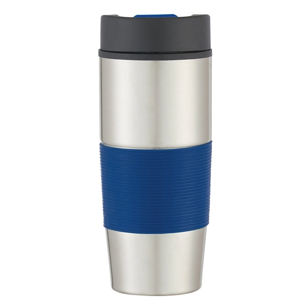 18 Oz. Stainless Tumbler With Silicone Grip