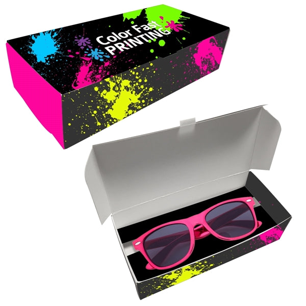 Colorful Metallic Beach Sunglasses