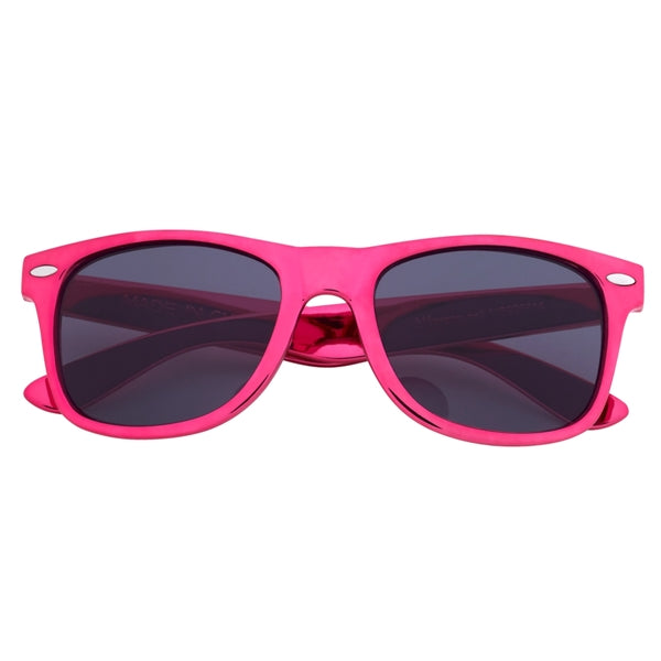 Colorful Metallic Beach Sunglasses