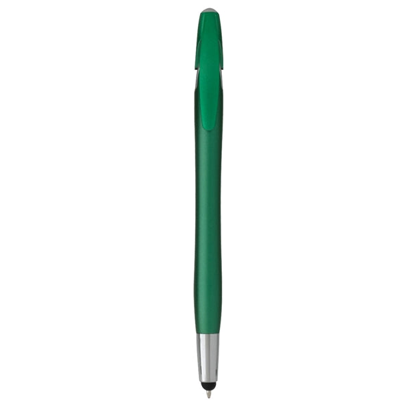 Plastic Pen with Stylus