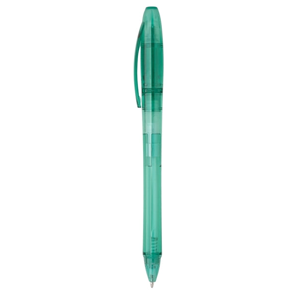Twist-action Highlighter and Pen in one