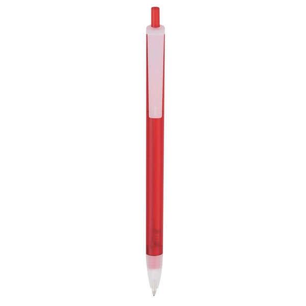 Slender See-Through Plunging Pen
