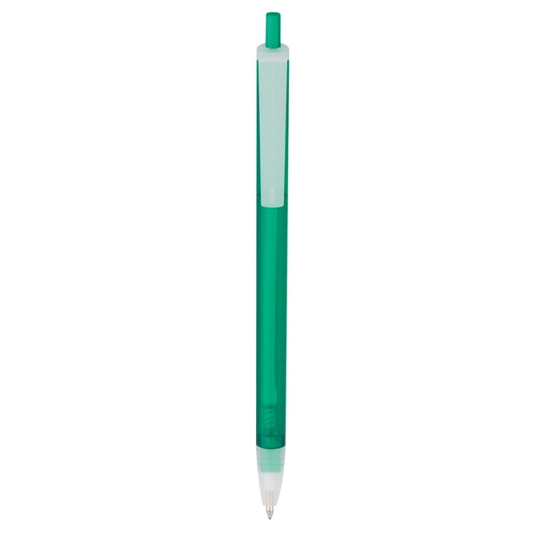 Slender See-Through Plunging Pen