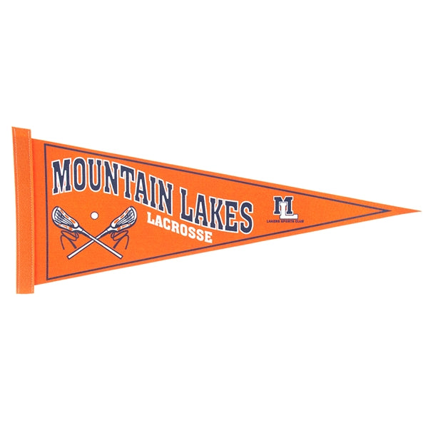9" x 24" Colored Felt Pennant