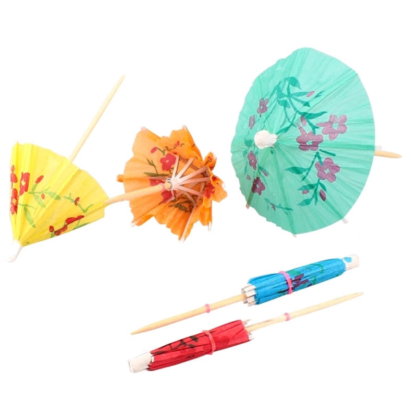 Cocktail Juice Party Decoration Paper Umbrellas