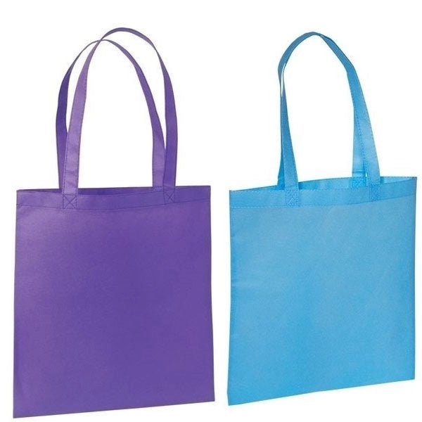 Flat Non-Woven Tote Bags (14.5 " x 13.5 " )
