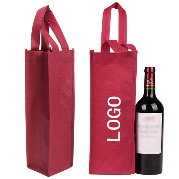 Non-Woven Single Wine Bottle Bags