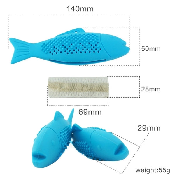 Fish-Shaped Cat Teeth