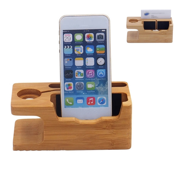 Card Holder Watch & Phone Stand With Fleece Pad