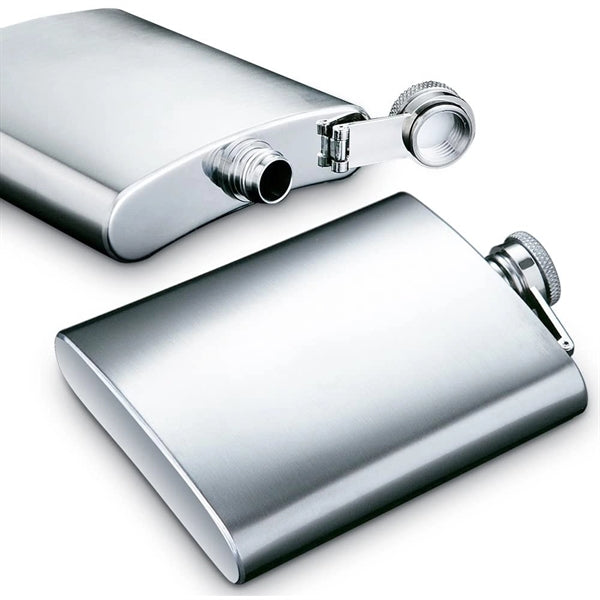 6 OZ 304 Stainless Steel Leak Proof Hip Flask
