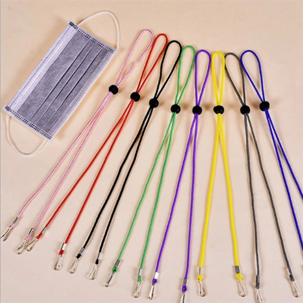 Adjustable Mask Neck Cord Strap Clip