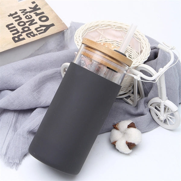17oz Glass Tumbler Water Bottle