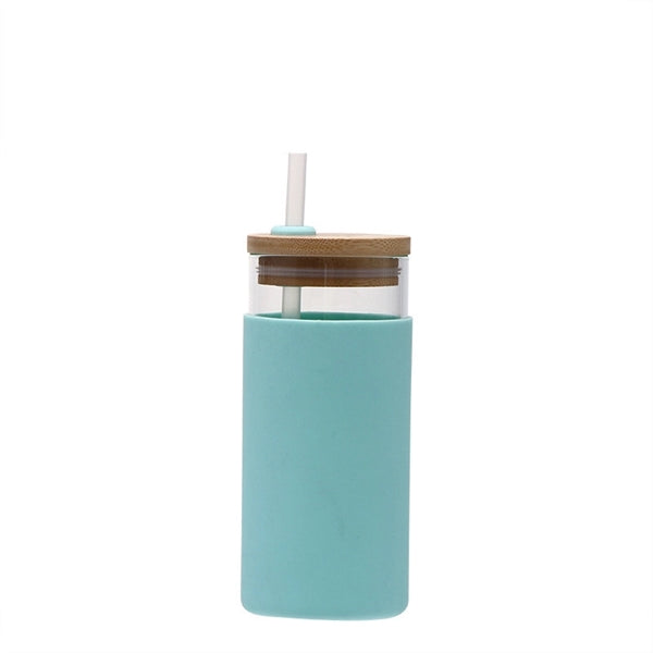 17oz Glass Tumbler Water Bottle