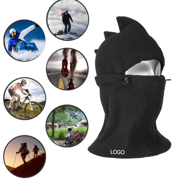 Shark Back Shaker Warm Draw Mask Collar Winter Windproof Cap